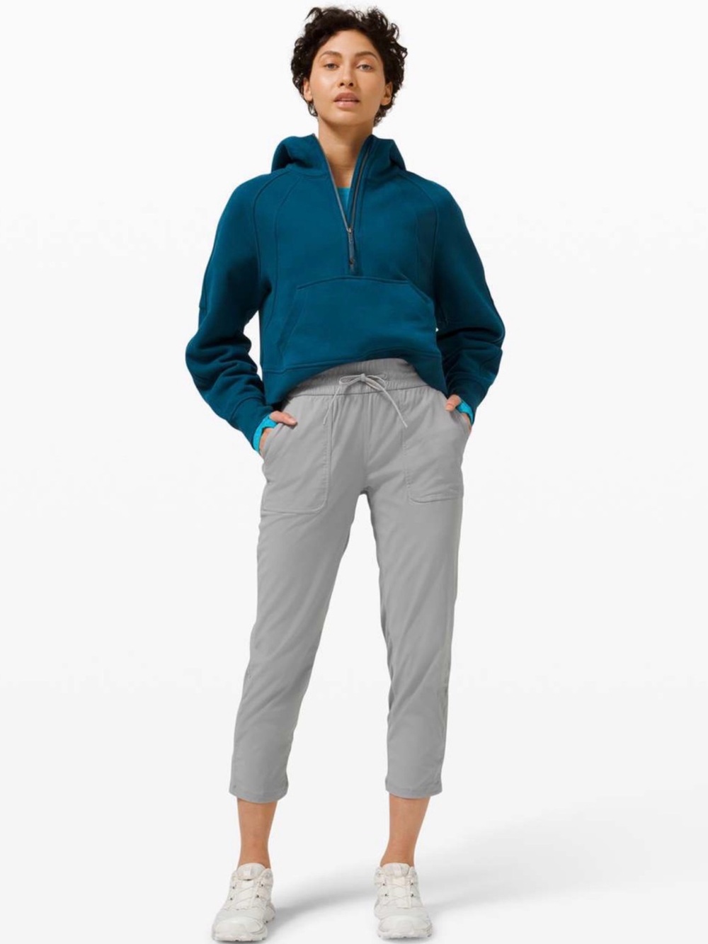 Lululemon Beyond the Studio Crop in Rhino Grey | W6BJBS